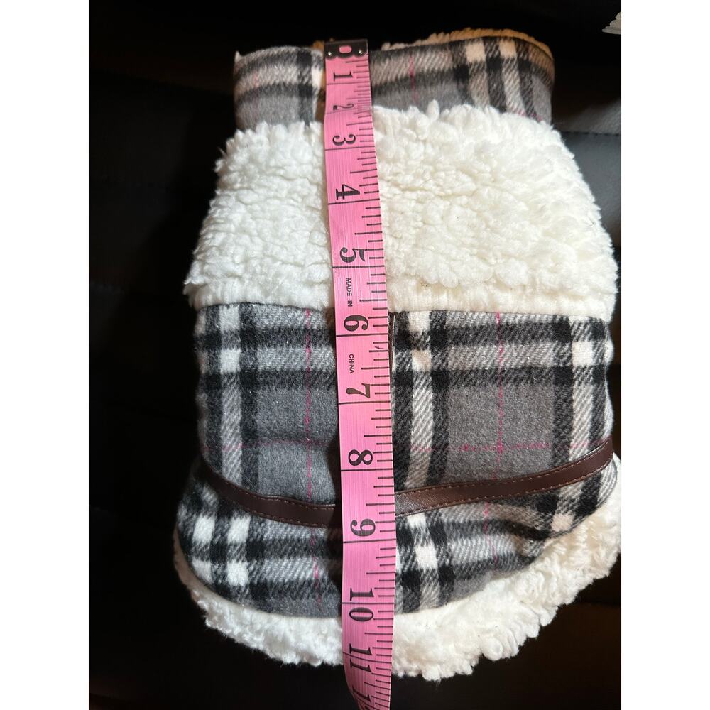Warm Dog Clothes for Small Dog or Cat Coats Jacket Pet Sweater Grey, X-Small New - Picture 10 of 14